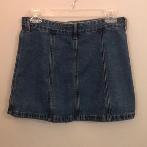 Forever 21 Skirts - Forever 21 jean skirt, front button up Forever 21 Skirts - Forever 21 jean skirt, front button up